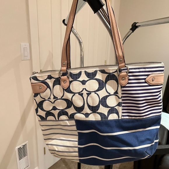 Coach Nautical Tote - Picture 3 of 3